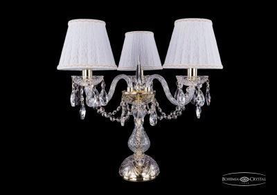 Настольная лампа  Bohemia Ivele Crystal  арт. 1406L/3/141-39/G/SH13a-160