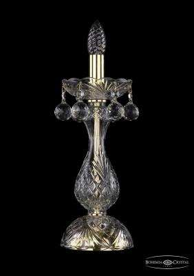 Настольная лампа  Bohemia Ivele Crystal  арт. 1409L/1-35/G